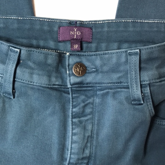 NYDJ Blue Denim Slacks - Picture 5 of 7